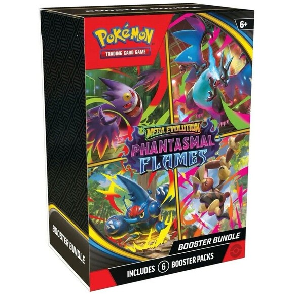 Pokemon: Mega Evolutions Phantasmal Flames Booster Bundle - Picture 1 of 6
